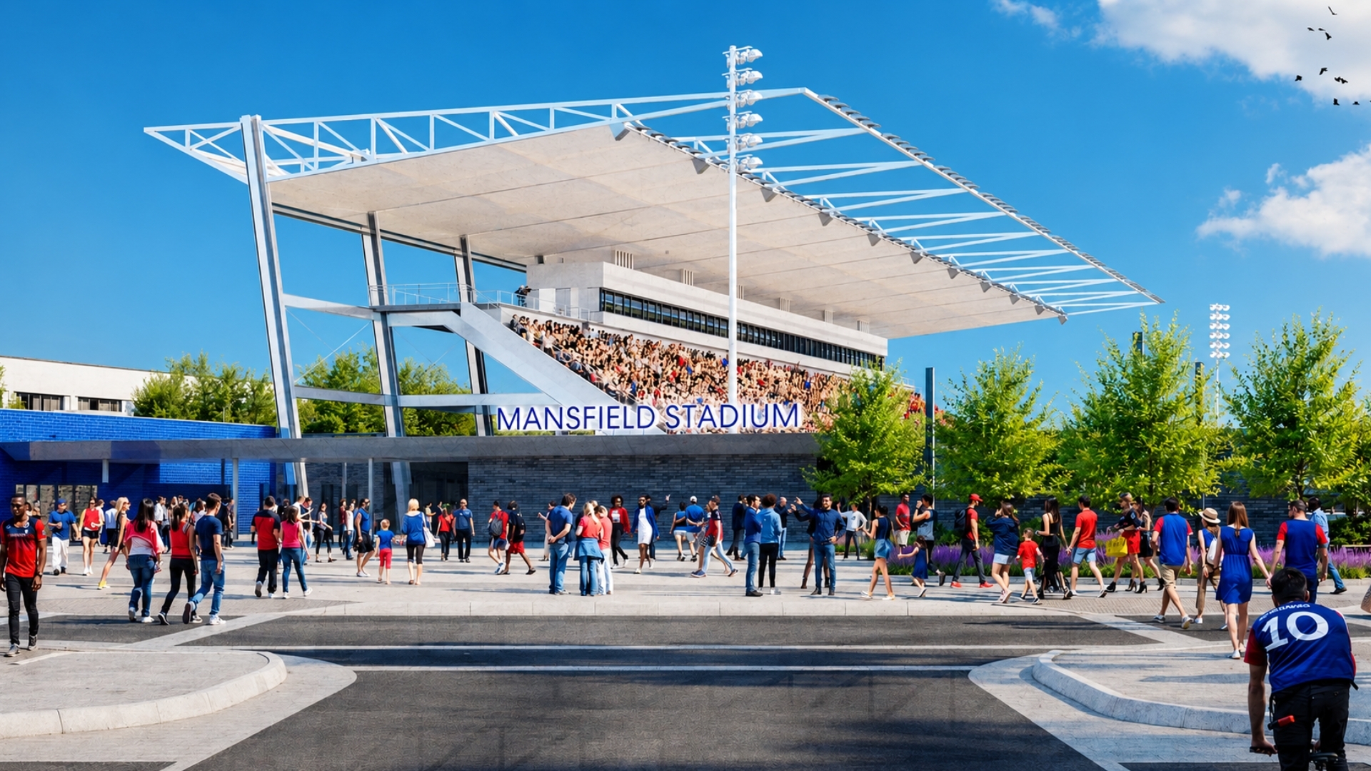 The Modern Features Behind Texas Health Mansfield Stadium’s Design