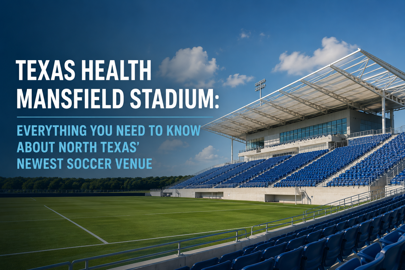 Texas Health Mansfield Stadium: Everything You Need to Know About North Texas’ Newest Soccer Venue